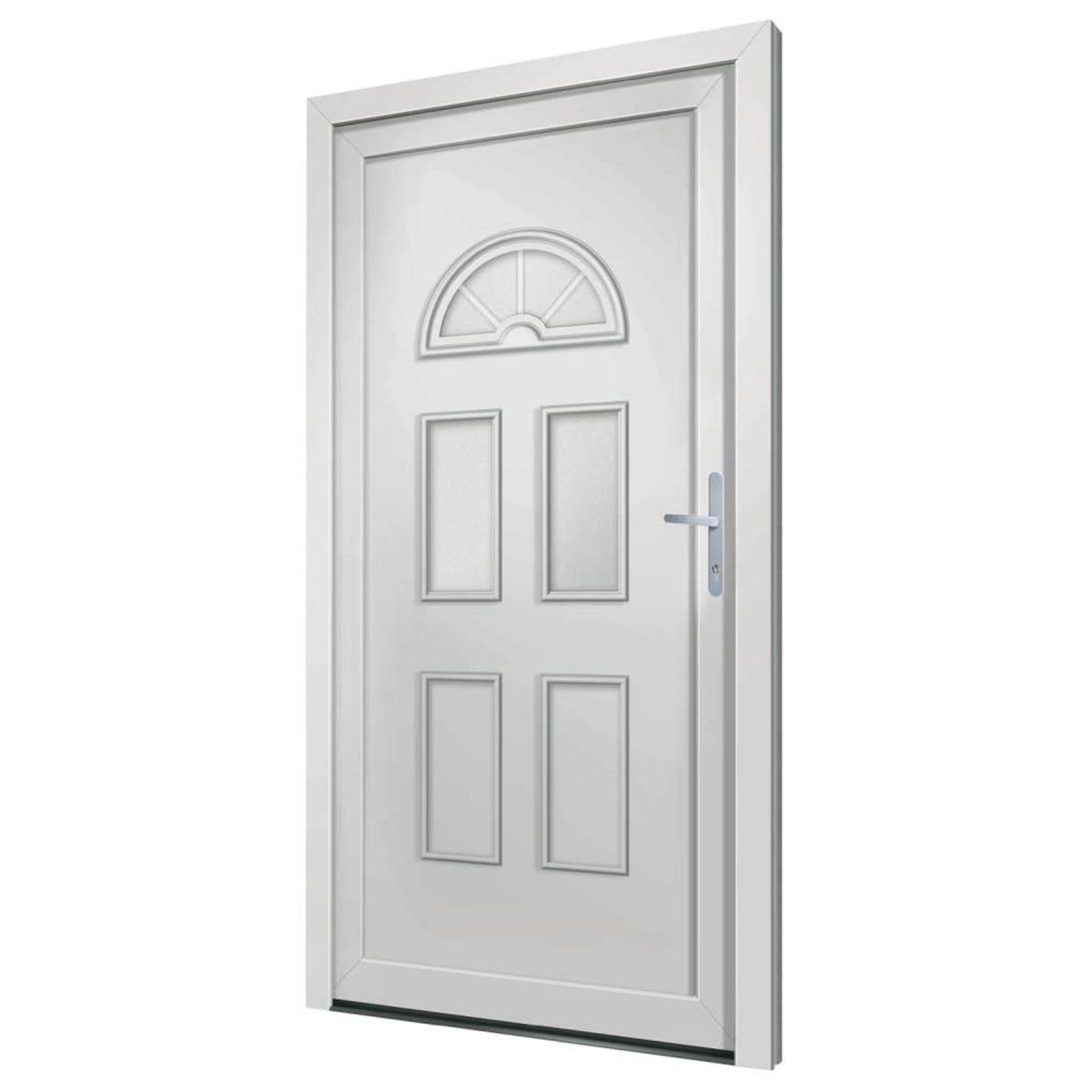VIDAXL Porte d'entree blanc 98x198 cm PVC