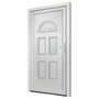 Voir la diapositive 4 : VIDAXL Porte d'entree blanc 98x198 cm PVC