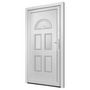 Voir la diapositive 4 : VIDAXL Porte d'entree blanc 98x198 cm PVC