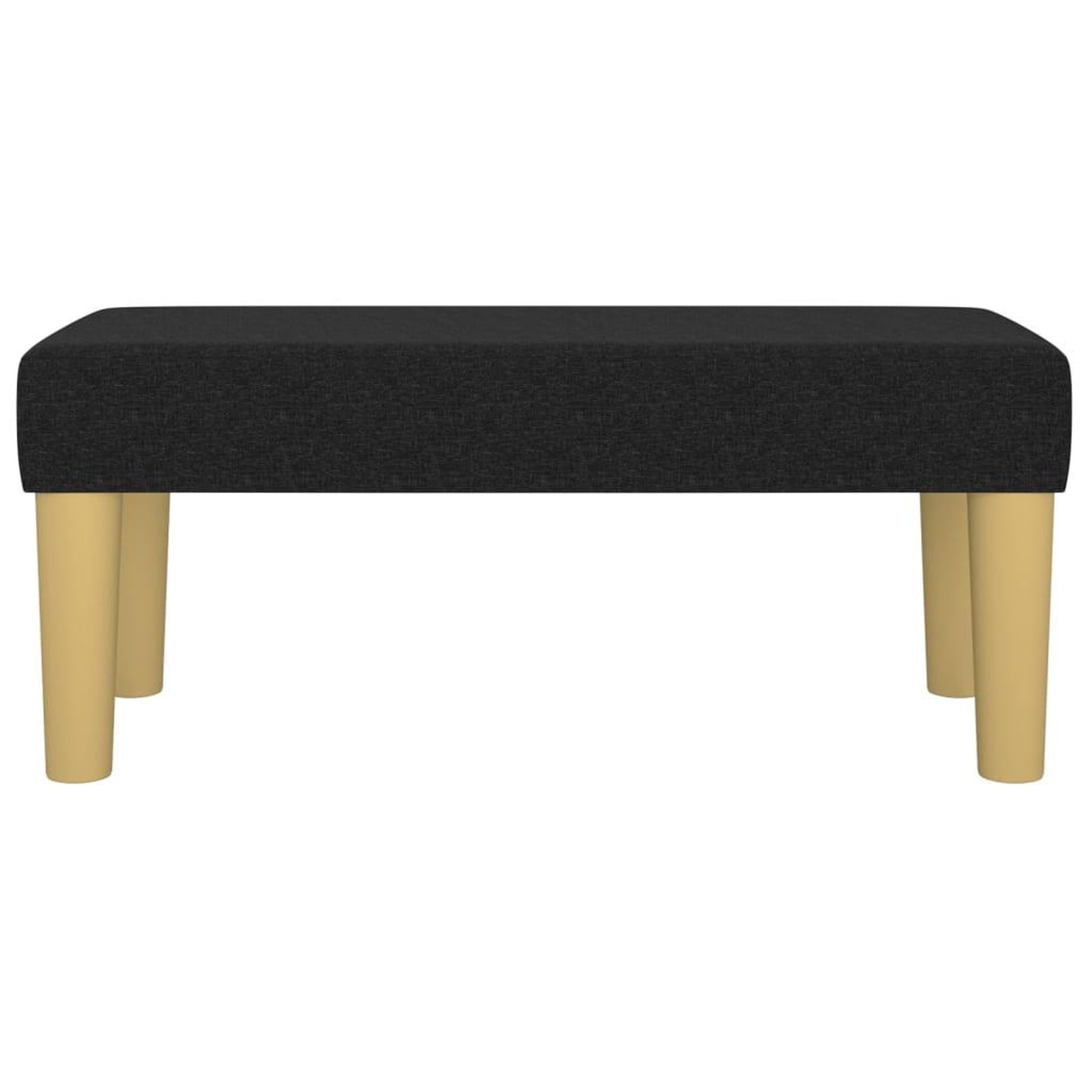 Voir la diapositive 3 : VIDAXL Banc Noir 70x30x30 cm Tissu