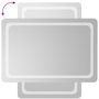 Voir la diapositive 4 : VIDAXL Miroir de salle de bain a LED 60x90 cm