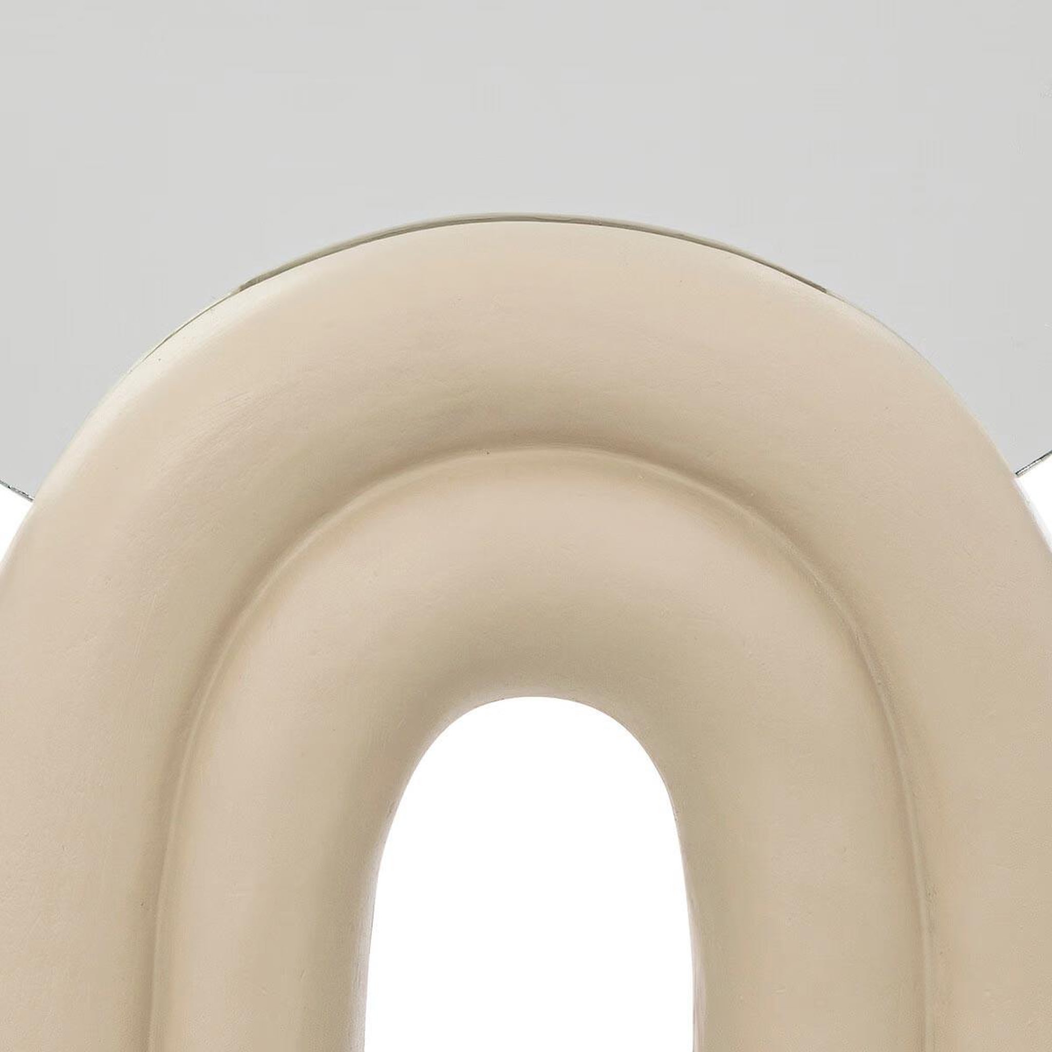 Voir la diapositive 2 : ATMOSPHERA Miroir à poser design  wavy bliss  35cm blanc