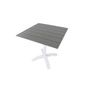 Voir la diapositive 3 : Paris Prix Table de Jardin  Colorado  70cm Gris