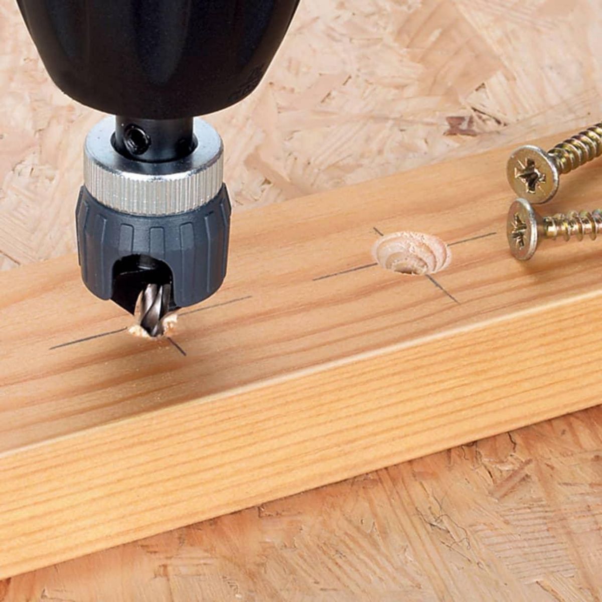 WOLFCRAFT wolfcraft Foret de type pilote / de fraise Metal 2544000