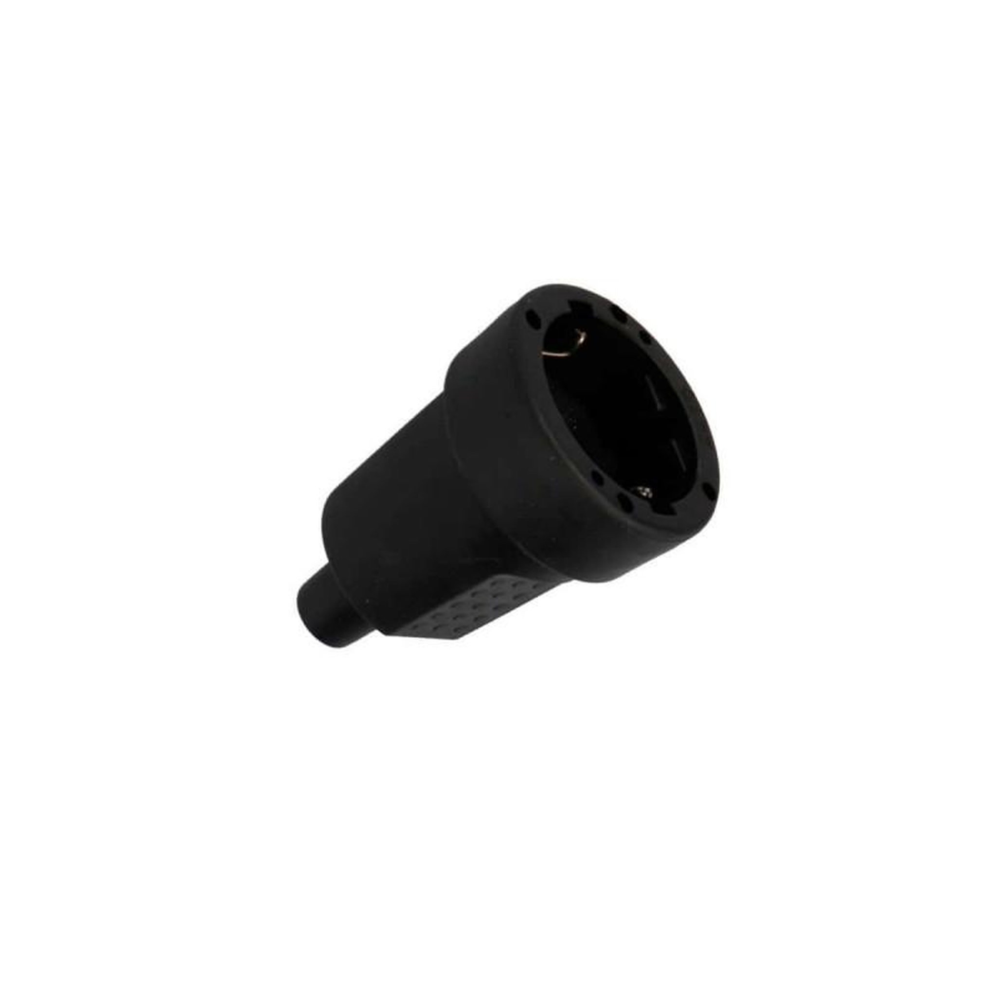 EDM Prise étanche EDM - caoutchouc noir - 16A - IP44 - R42103