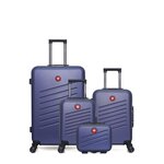 SWISS KOPPER SWISS KOPPER - LOT DE 4 - Valises grand format, cabine, cabine XXS et vanity ZURICH. Coloris disponibles : Vert