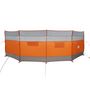Voir la diapositive 2 : VIDAXL Brise vent de camping gris et orange 510x153 cm imperméable