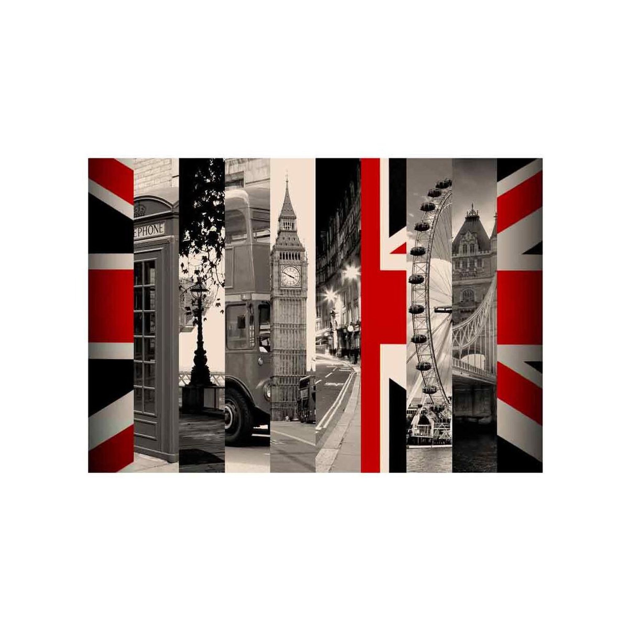 Voir la diapositive 2 : Paris Prix Papier peint  symbols of london