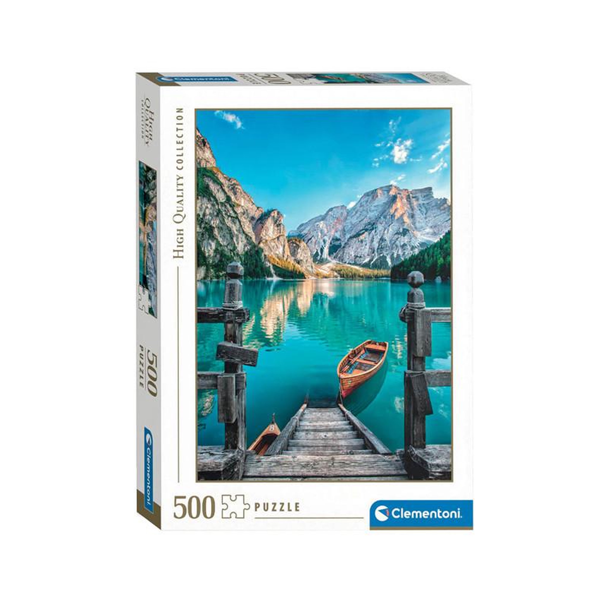 CLEMENTONI Clementoni Jigsaw Puzzle Braies Lake, 500pcs. 35039