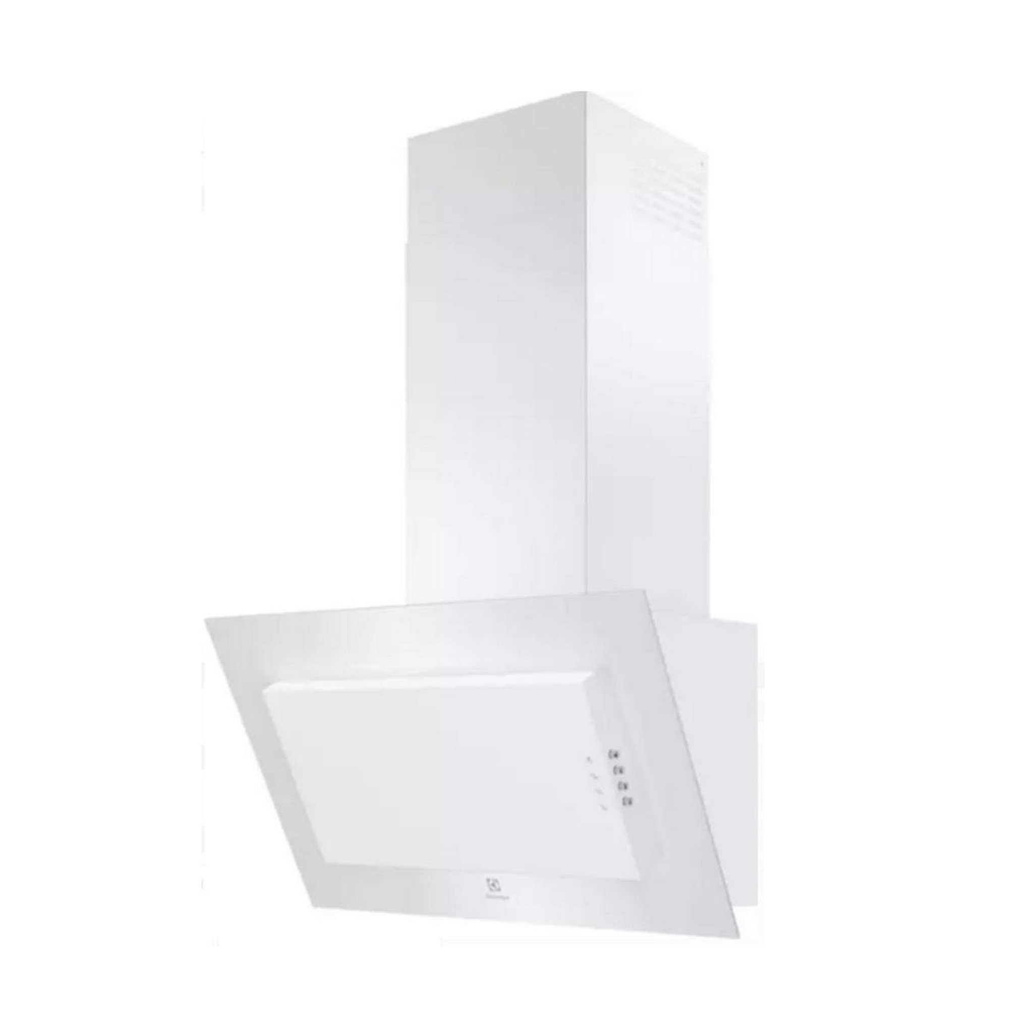 ELECTROLUX Hotte décorative 60cm 49db 600m3/h blanc - lfv326w