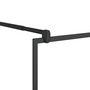 Voir la diapositive 5 : VIDAXL Paroi de douche a verre ESG transparent 100x195 cm Noir
