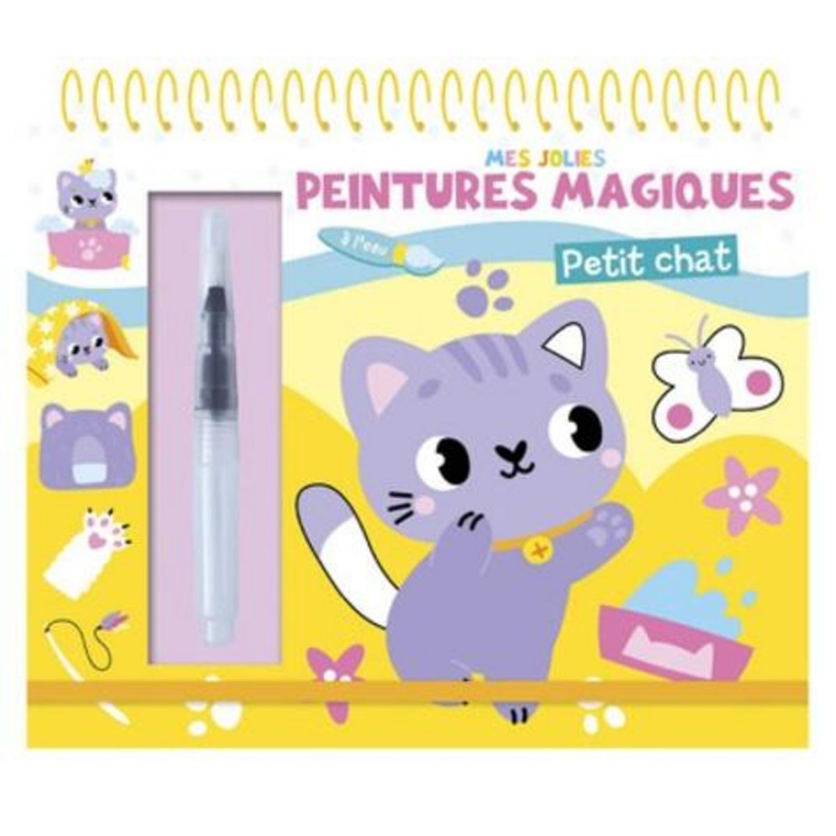 PETIT CHAT. AVEC 1 PINCEAU, L'atelier Cloro