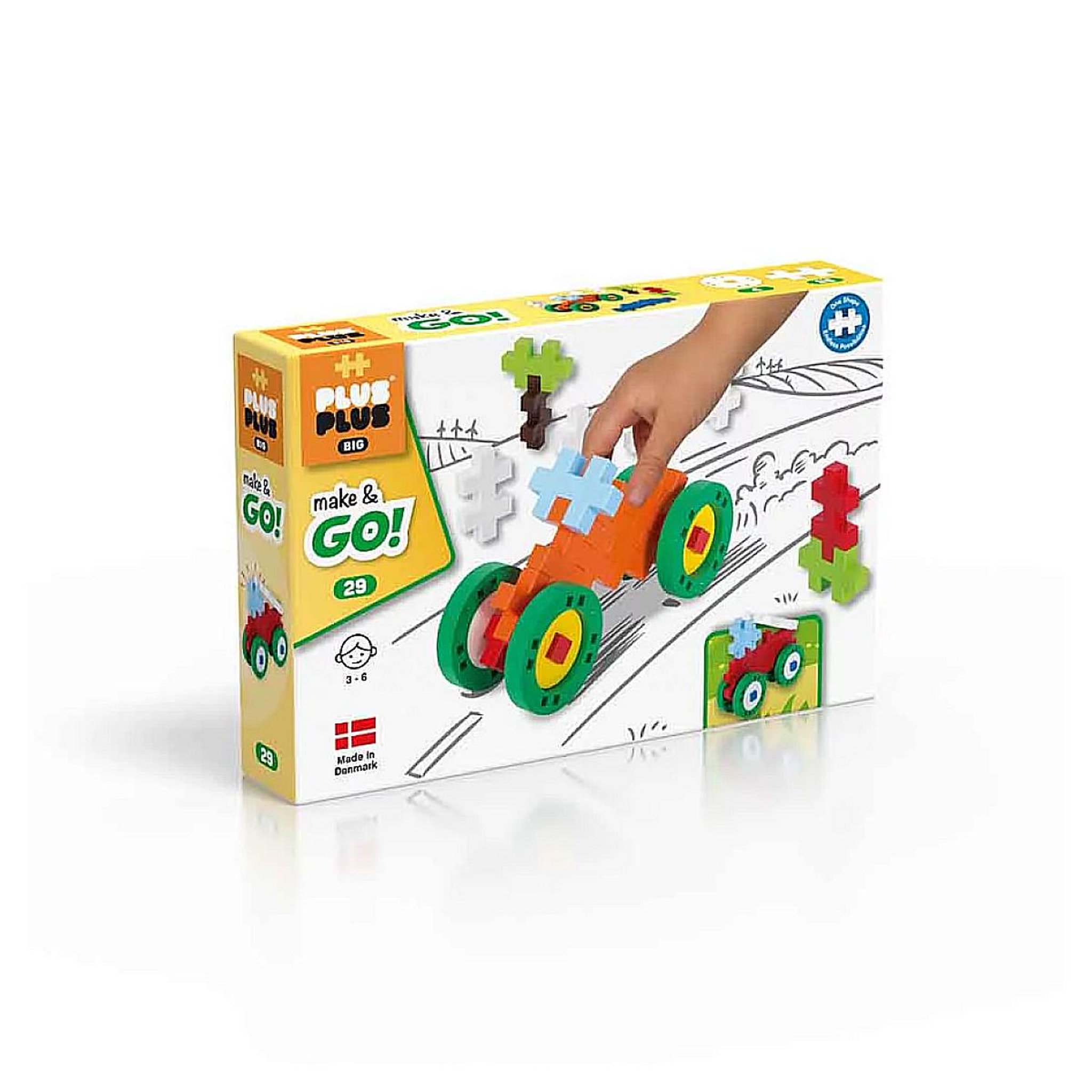 PlusPlus Plus Plus BIG ++ Make  and  Go! Mini véhicules - 29 pcs