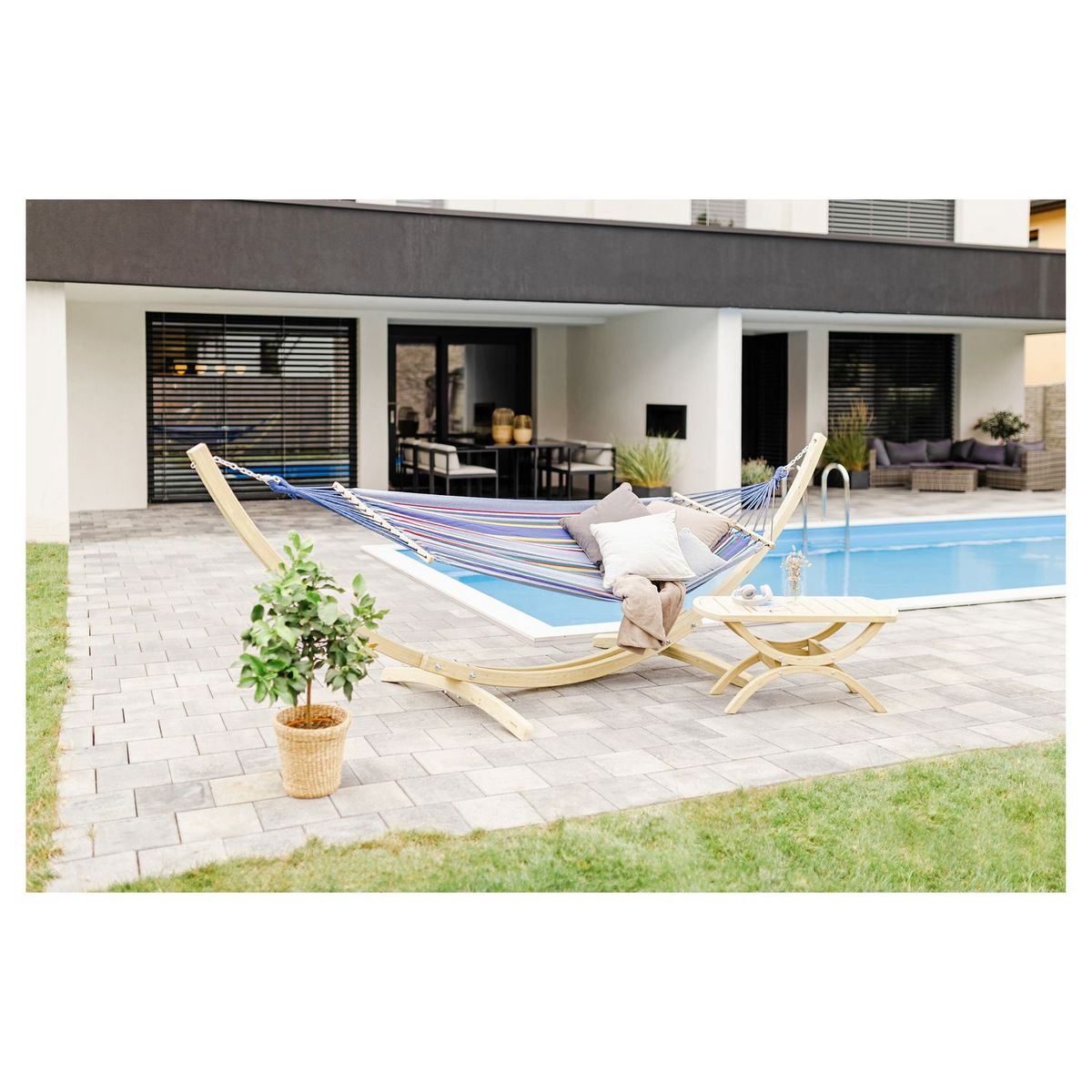 AMAZONAS Hamac avec support en bois STARSET OCEAN