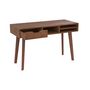 Voir la diapositive 2 : Rendez vous déco Bureau 1 tiroir et 3 niches en bois clair - Moka