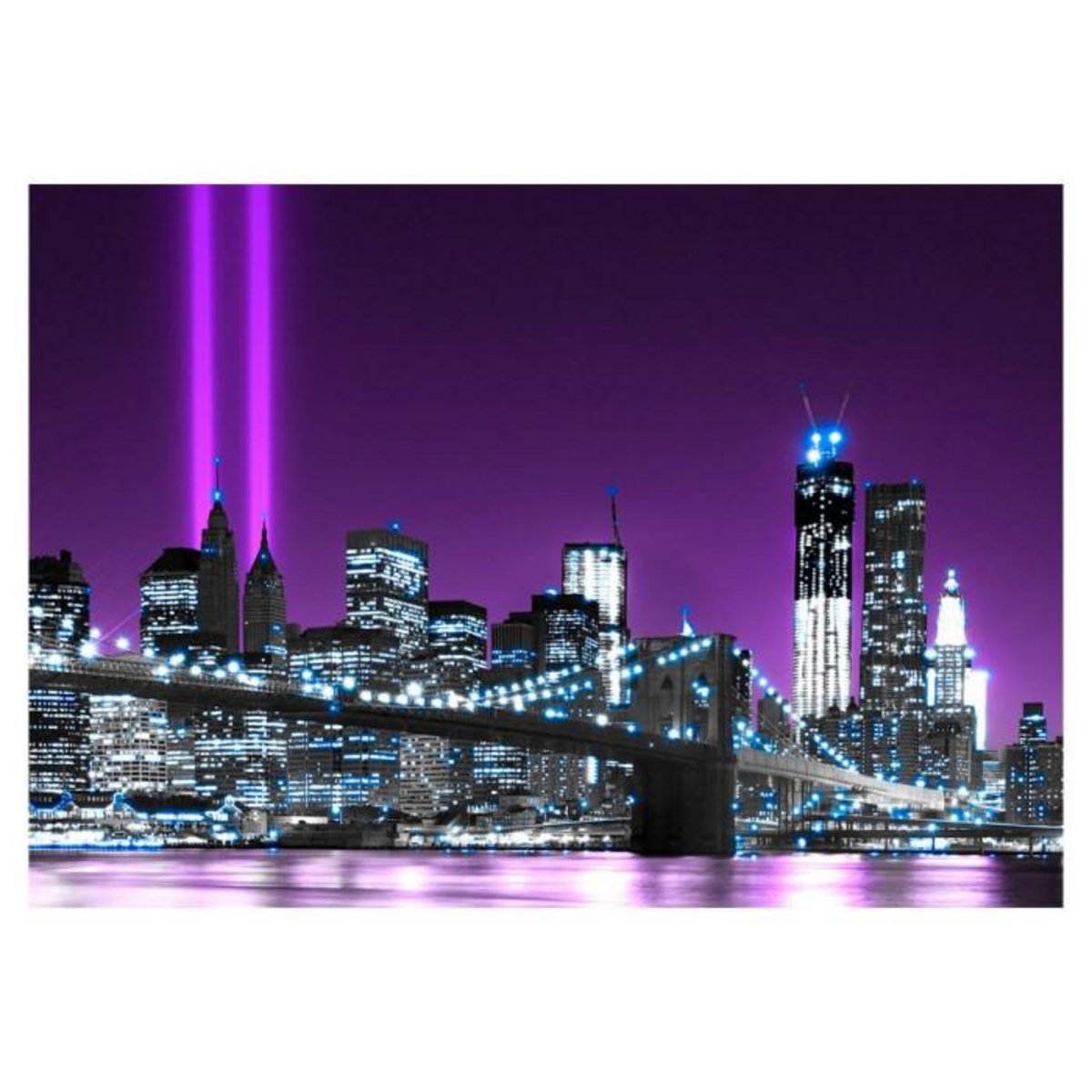 Paris Prix Papier Peint  Luminous Manhattan