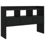 Voir la diapositive 2 : VIDAXL Buffet Noir 105x30x70 cm Bois d'ingénierie