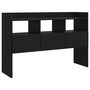 Voir la diapositive 2 : VIDAXL Buffet Noir 105x30x70 cm Bois d'ingénierie