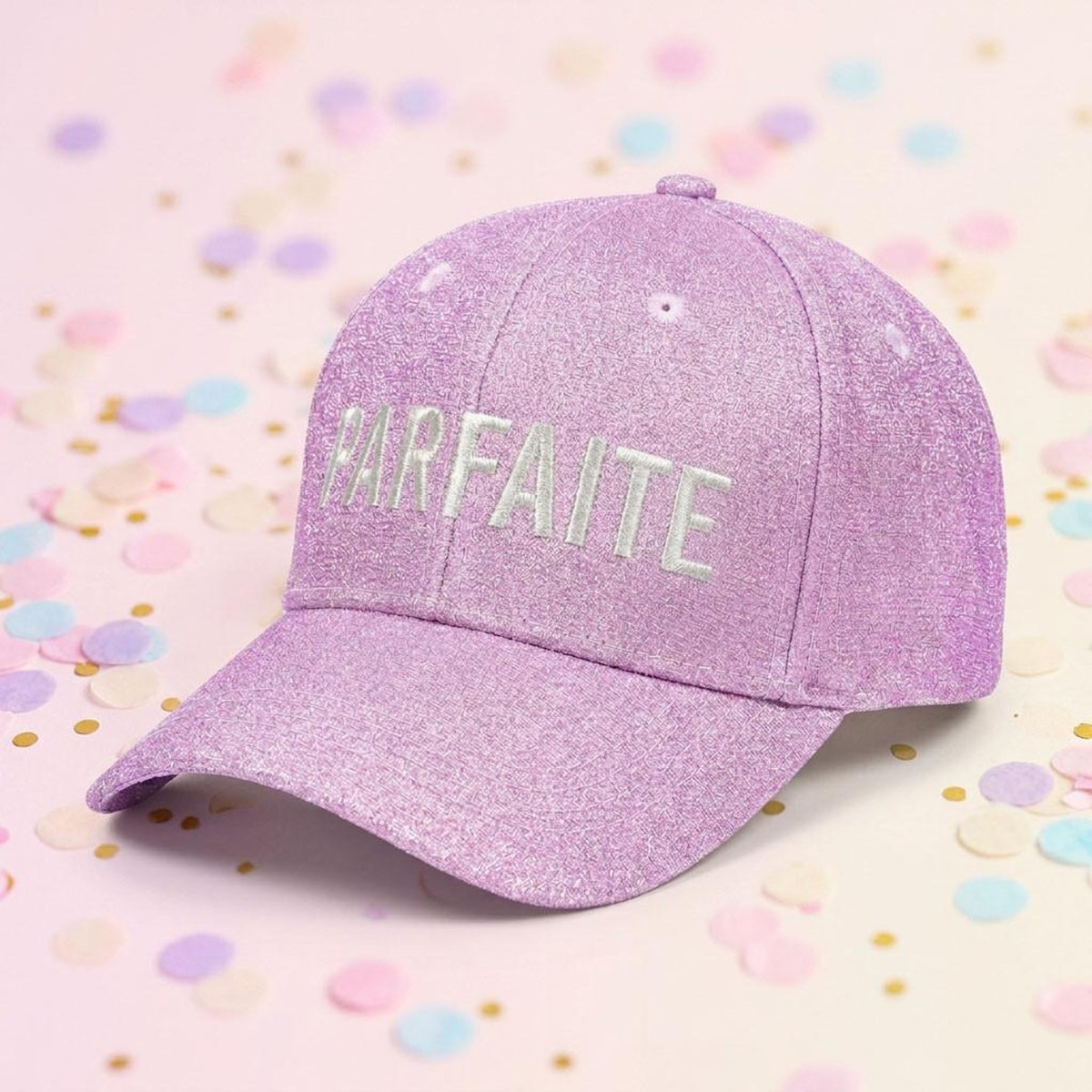 OZABI OZABI Lot 2 Casquettes Pailletées Femme – Message Brodé Fantaisie Humoristique