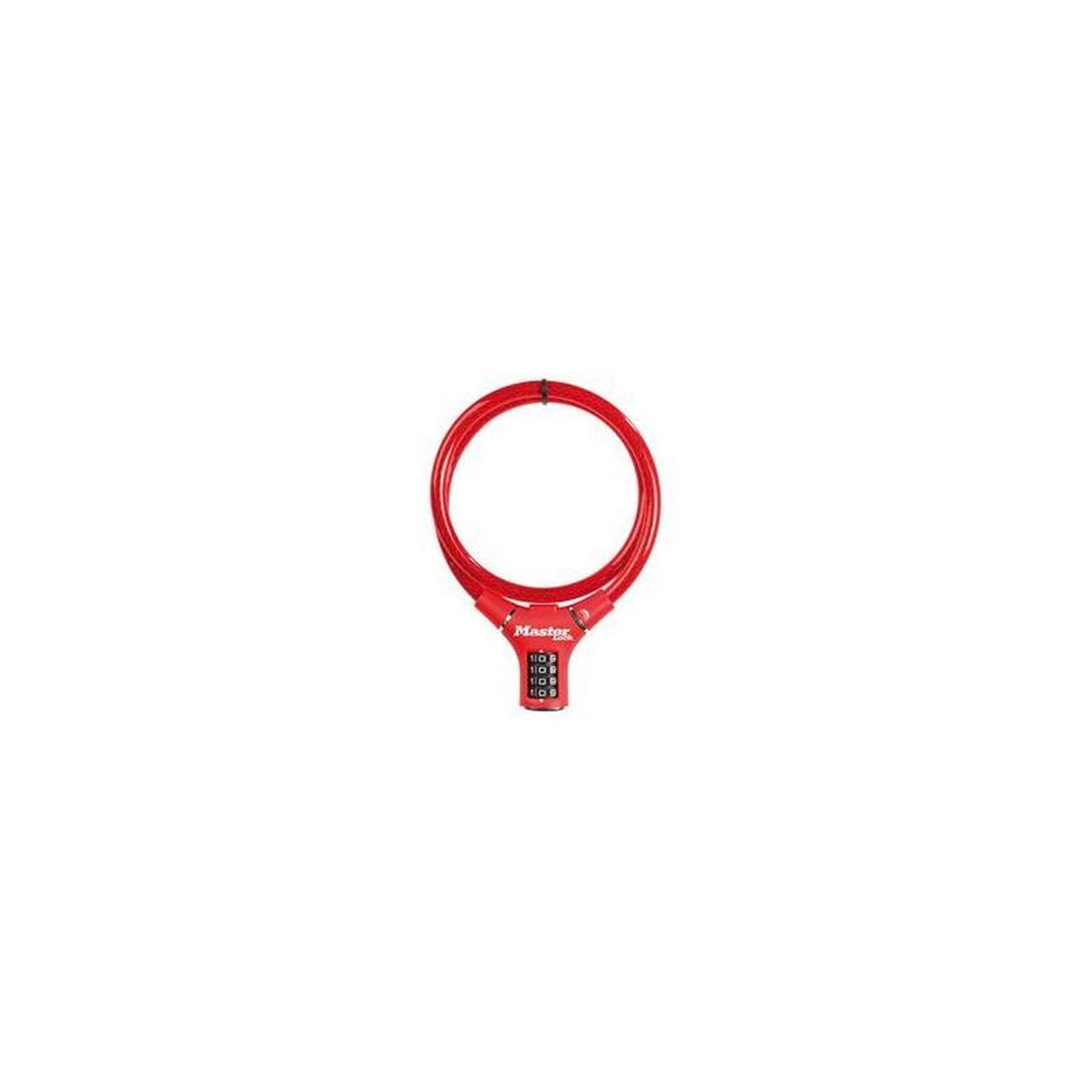 Master lock MASTER LOCK Cable Antivol Vélo [90 cm Câble] [Combinaison] [Extérieur] [Couleur Aléatoire] 8229EURDPROCOL