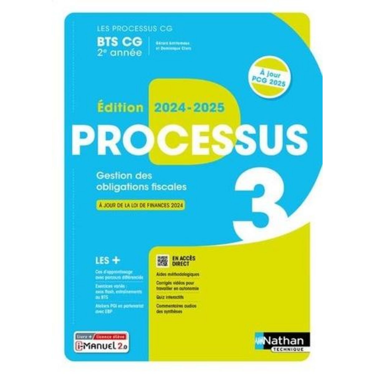 GESTION DES OBLIGATIONS FISCALES PROCESSUS 3 BTS CG 2E ANNEE, Antitomaso Gérard