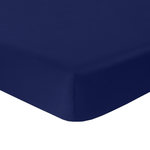 ATELIER DU COTON Drap housse 100% coton 57fils. Coloris disponibles : Rouge, Vert