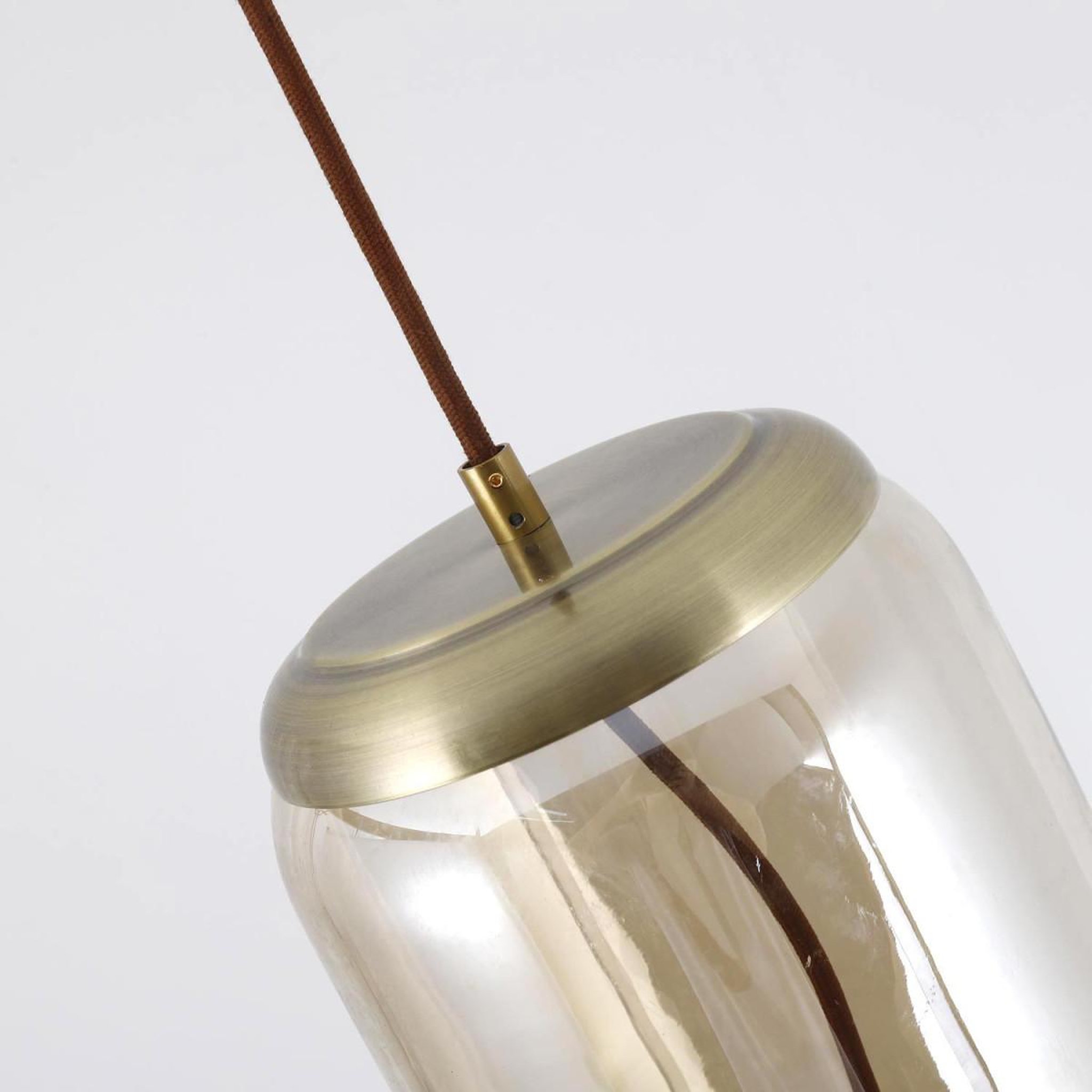 Voir la diapositive 5 : Paris Prix Suspension en verre led  dalys  28cm transparent