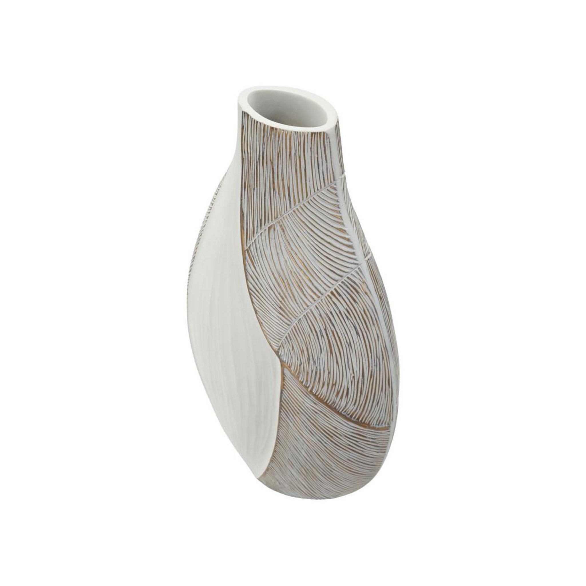 Voir la diapositive 3 : Paris Prix Vase design  hochi  50cm blanc