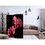 Voir la diapositive 2 : Paris Prix Paravent 3 Volets  Azalea in Black  135x172cm