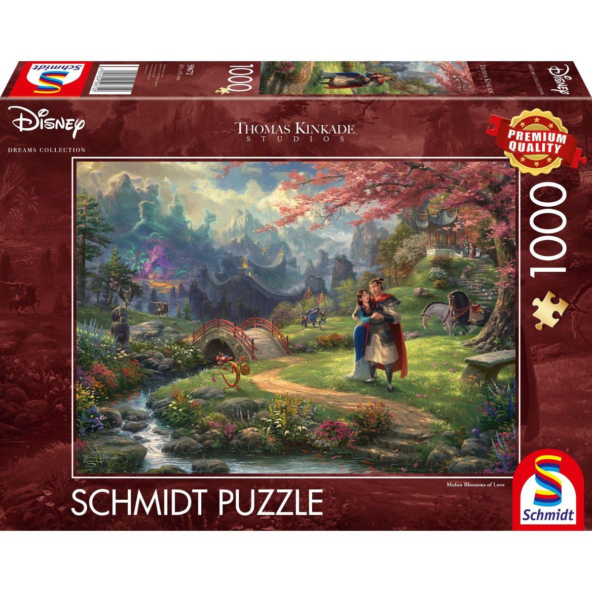 Schmidt Puzzle - Disney Mulan - 1000 pièces