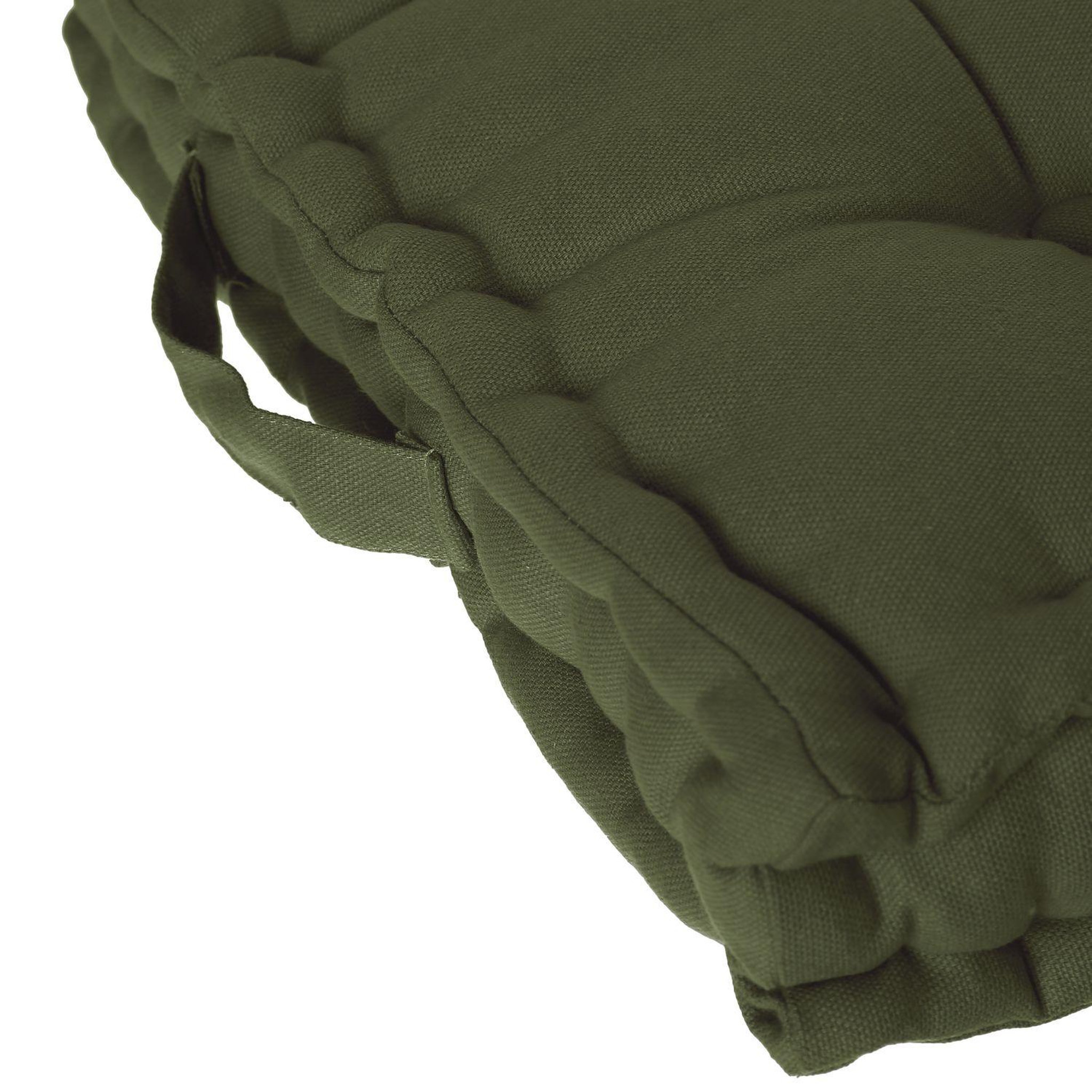 Voir la diapositive 3 : ATMOSPHERA Coussin de sol en coton ANJALI