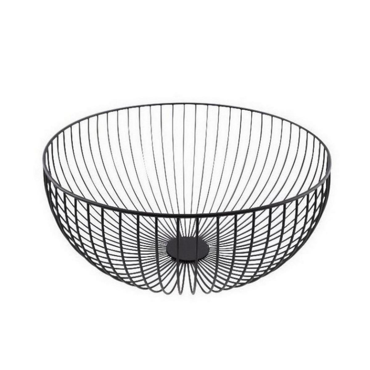 point virgule Panier de fruit et légumes 30cm noir - PV-CHR-3044