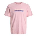 Jack & Jones T Shirt  Homme Jack & Jones Cyber. Coloris disponibles : Rose