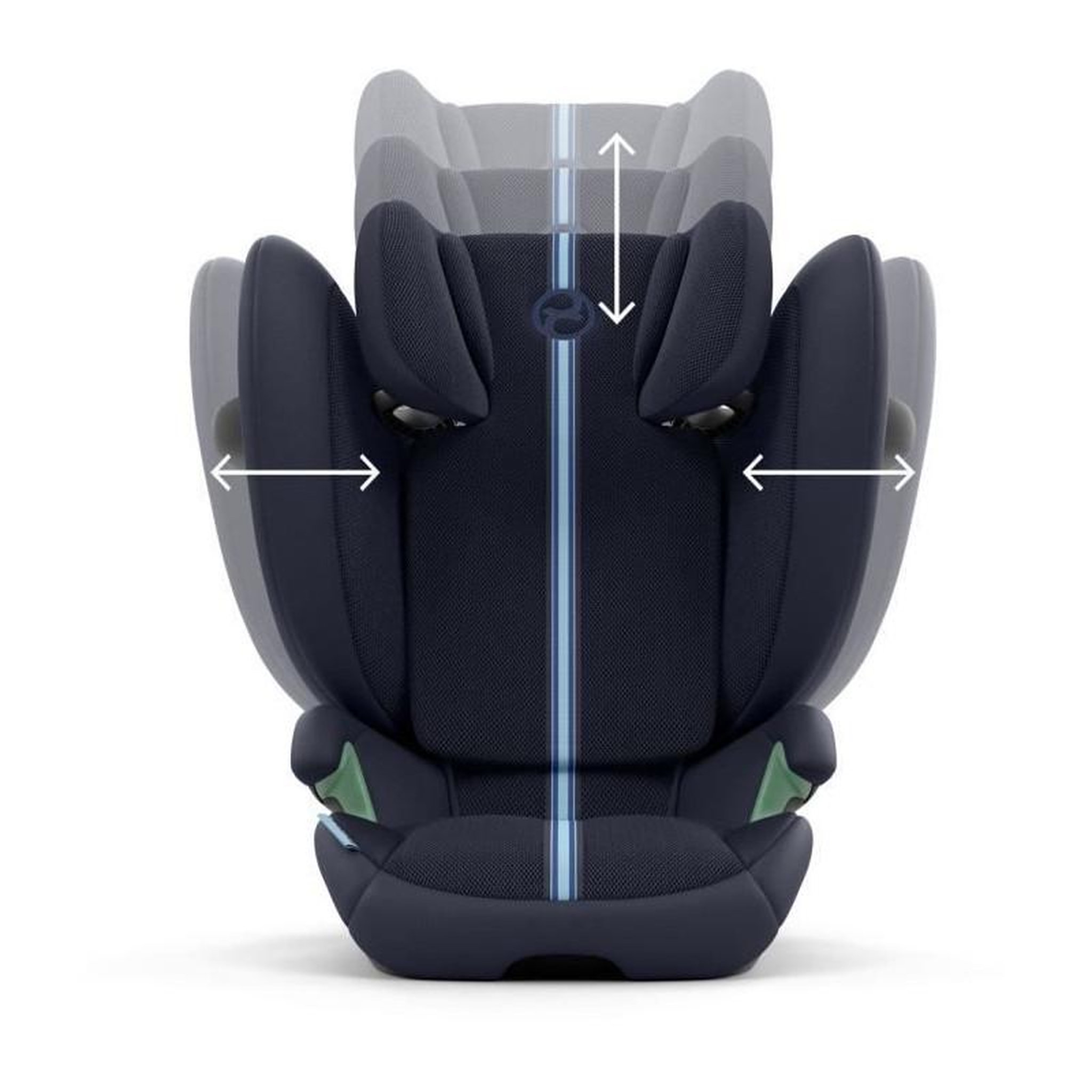 Voir la diapositive 4 : CYBEX Siege auto - CYBEX - Solution G2 i-Fix Plus Fabric - Ocean Blue