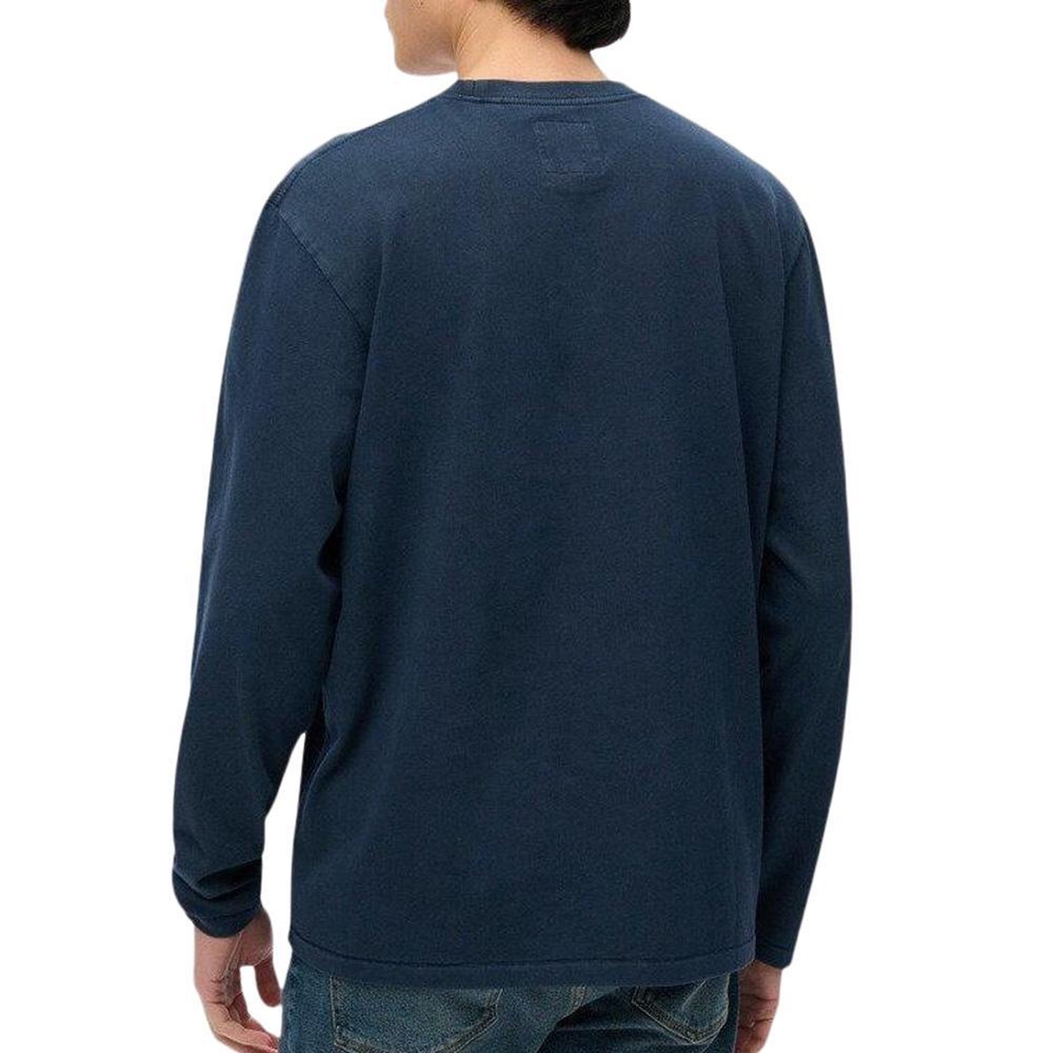 Voir la diapositive 2 : SUPERDRY Pull Marine Homme Superdry Athletic