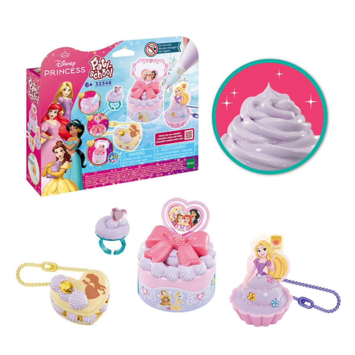 Aquabeads Kit de Création de Princesses Disney Pati-School pour Enfants