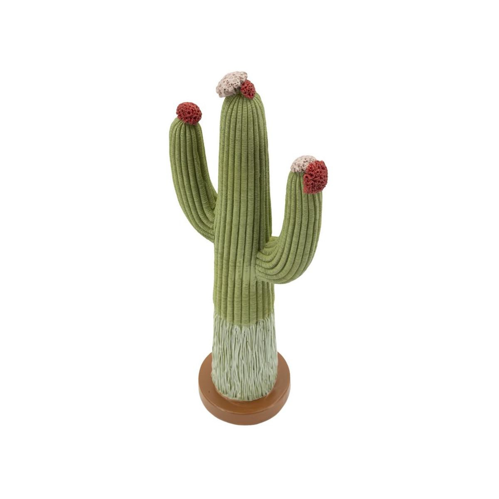 Voir la diapositive 3 : Paris Prix Cactus déco en résine  jeffery  45cm vert