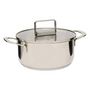 Voir la diapositive 3 : FIVE Lot de 2 Faitouts en Inox  Brillance  24cm Argent