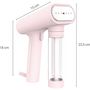 Voir la diapositive 5 : Steamone Défroisseur vapeur NS150P Karl Pink