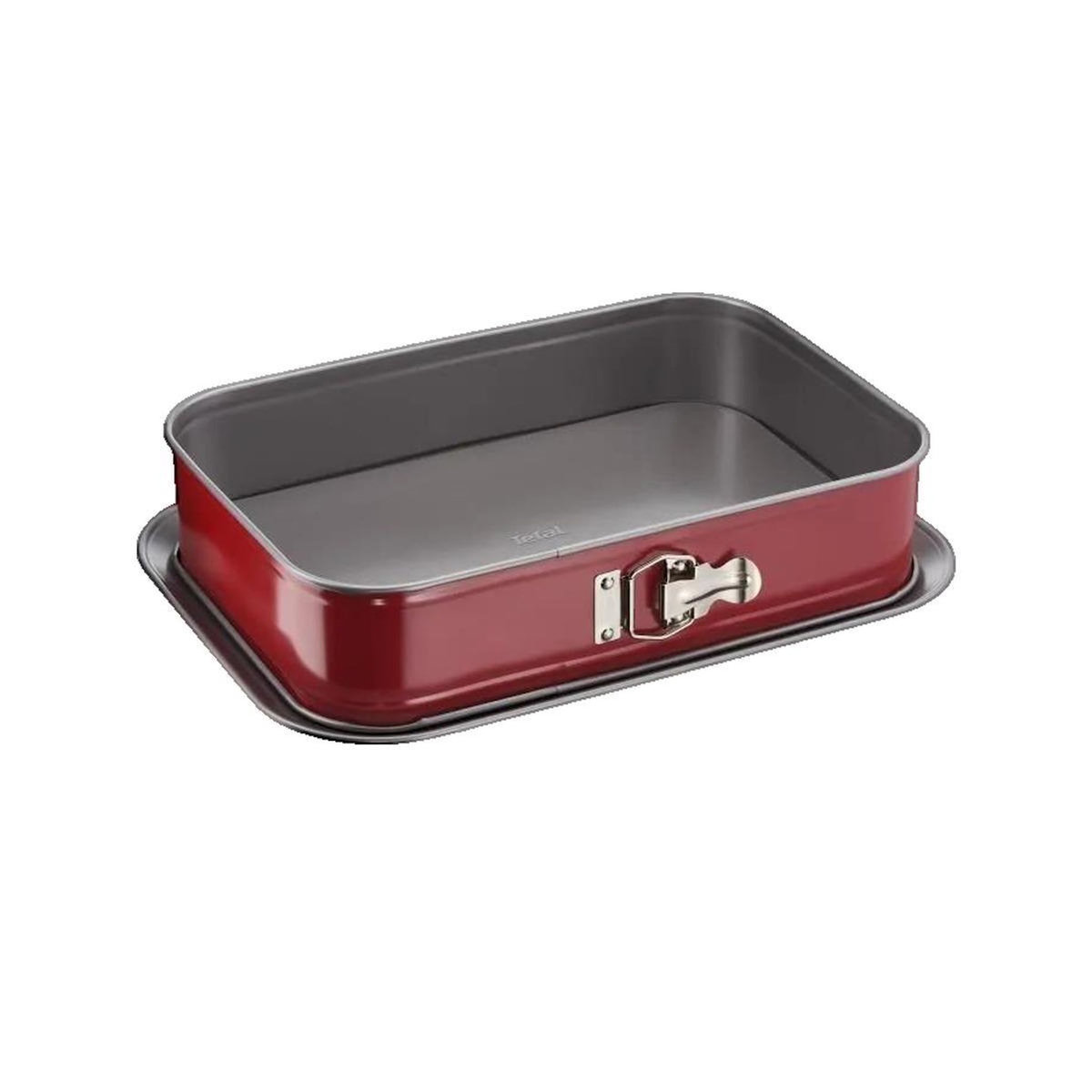 TEFAL Plat à four Tefal Delibake antiadhérent rouge