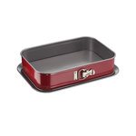 TEFAL Plat à four Tefal Delibake antiadhérent rouge