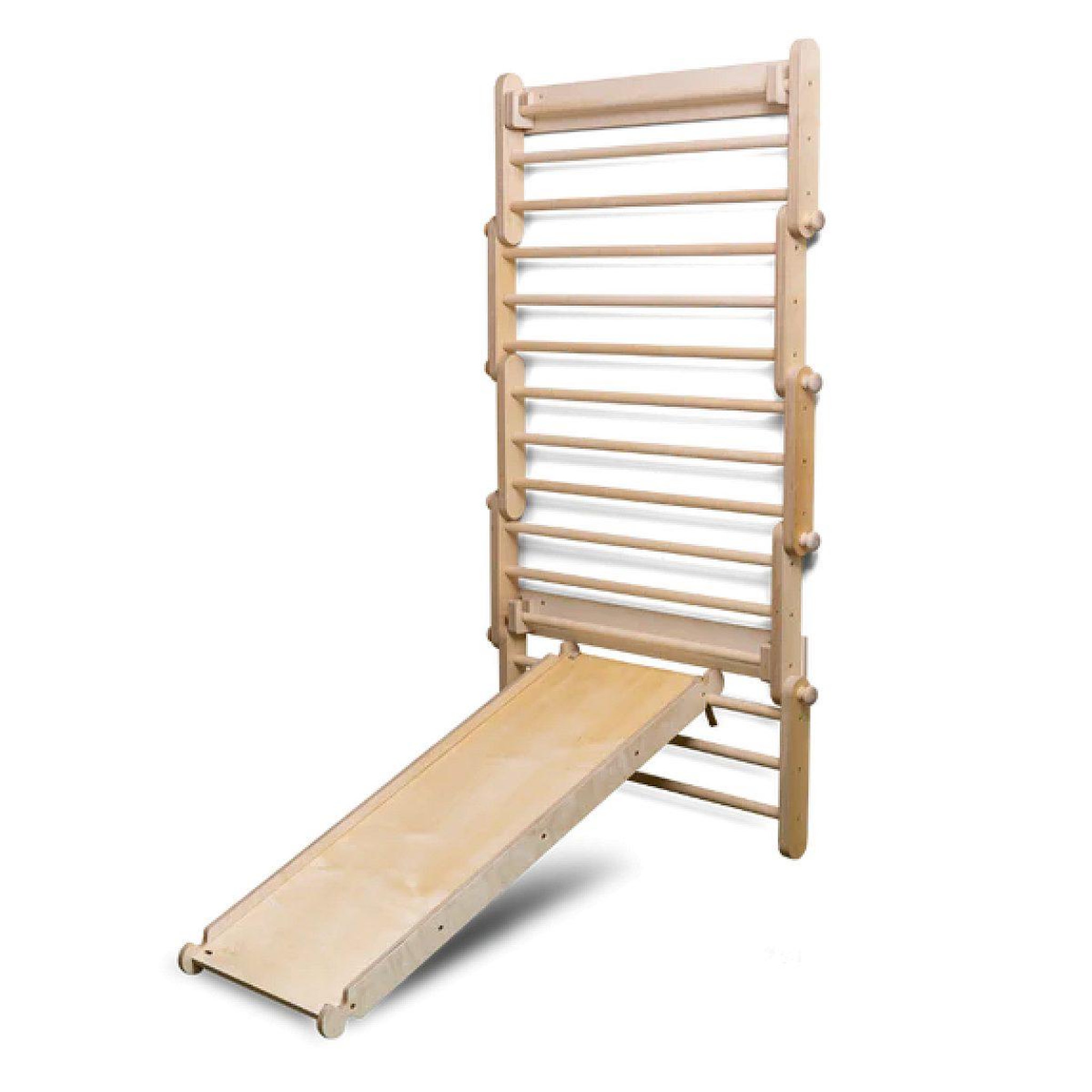 ETTE TETE Kit de fixation murale en bois naturel