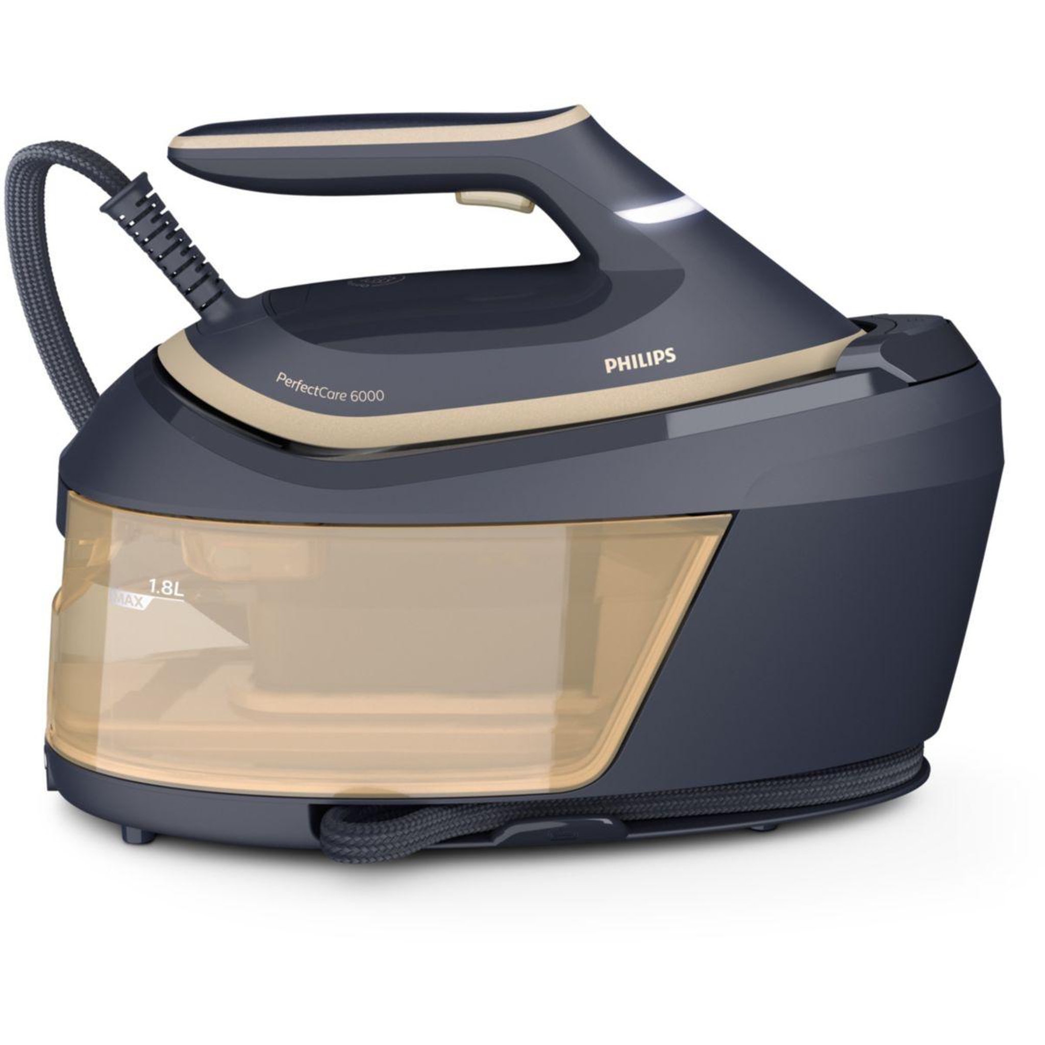 Philips Centrale vapeur psg6066/20 bleu et doré 1,8l