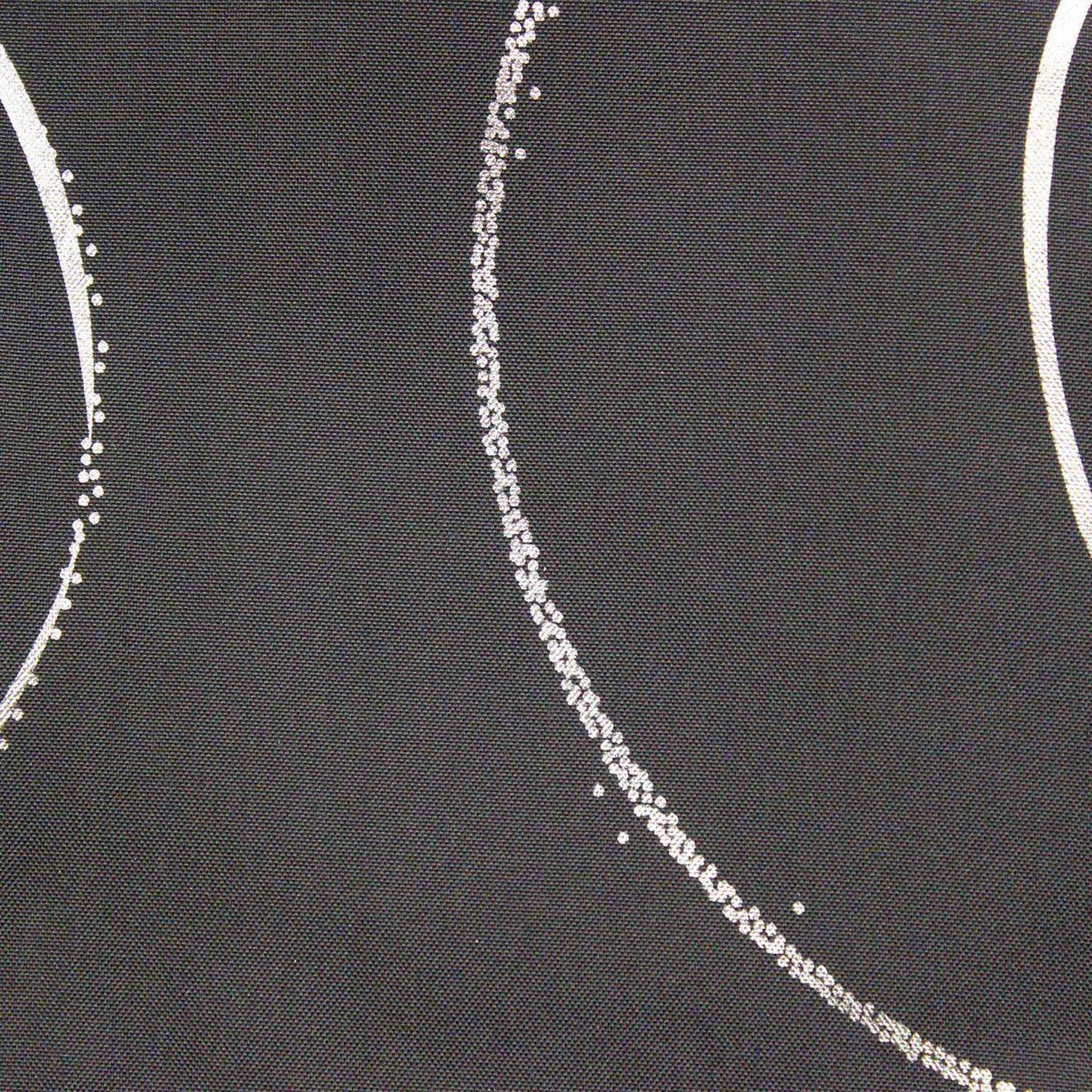 Voir la diapositive 2 : Douceur d'Intérieur Nappe imprimé métallisé  bully  150x300cm gris