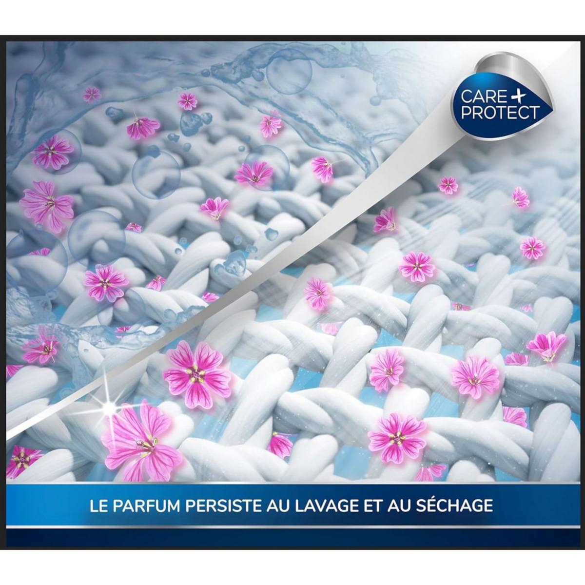 CARE PROTECT Parfum de linge pour lave-linge / Fiori Di Talco - 100ml