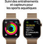 Voir la diapositive 4 : APPLE Montre connectée Serie 10 42mm Titane Or Loop Cellular