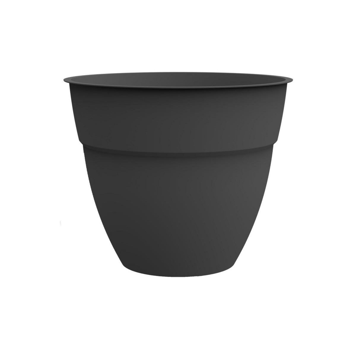 Eda Pot  de fleur rond Osaka Ø 40 x H.34,3 cm Anthracite - Eda