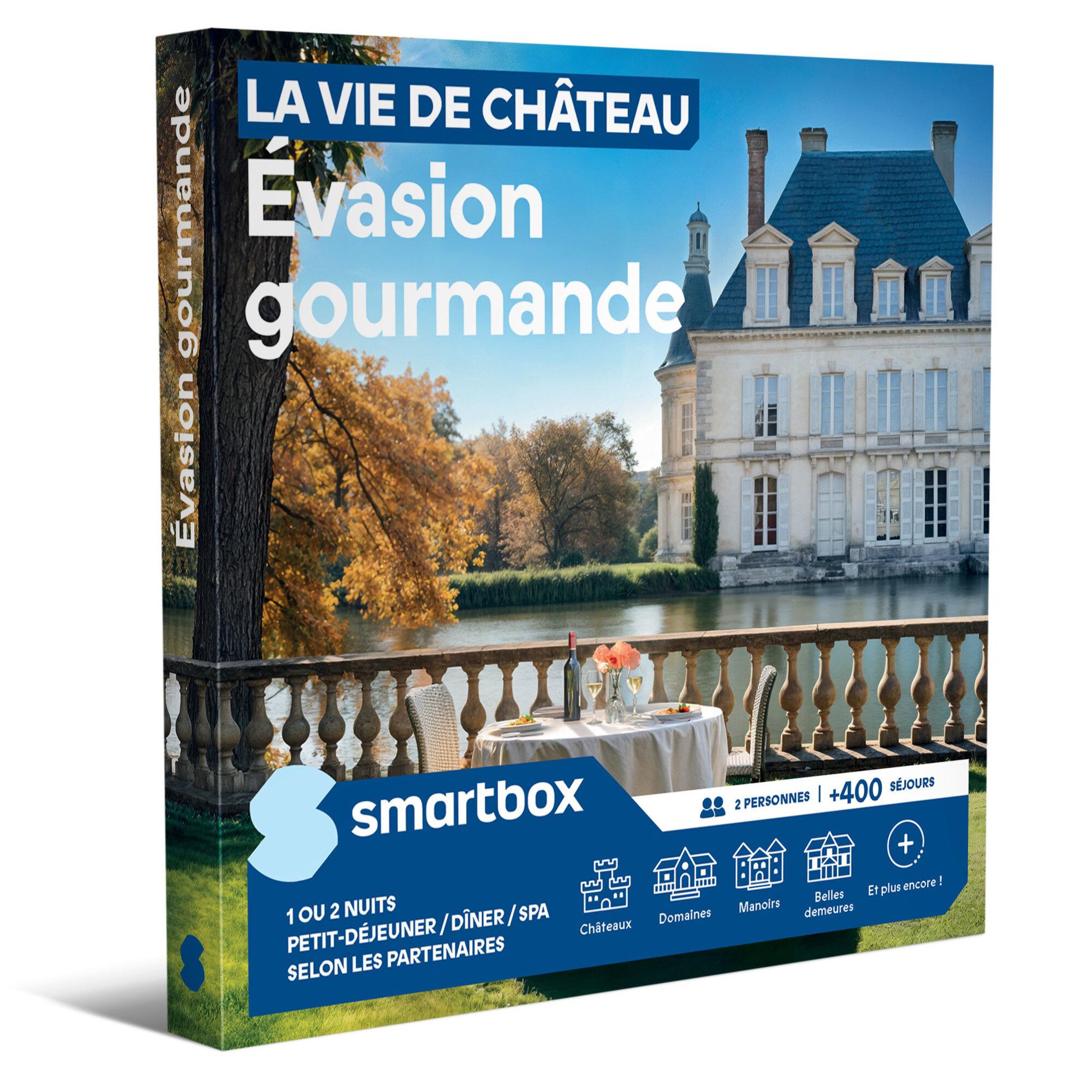 Smartbox La vie de château évasion gourmande - coffret cadeau séjour