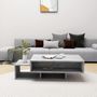 Voir la diapositive 3 : VIDAXL Table basse Gris béton 105x55x32 cm Bois d'ingénierie
