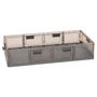 Voir la diapositive 5 : FIVE Boîte de rangement pliable FOLD'N'BOX - Gris
